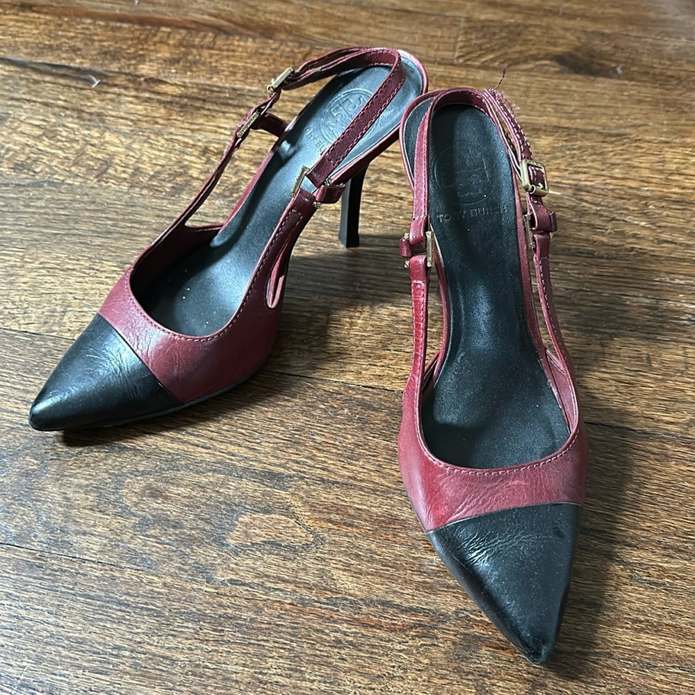 Tory Burch Felicity Slingback Heels